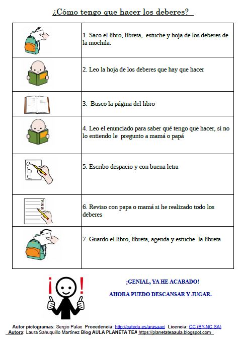 Historia social para trabajar en el colegio